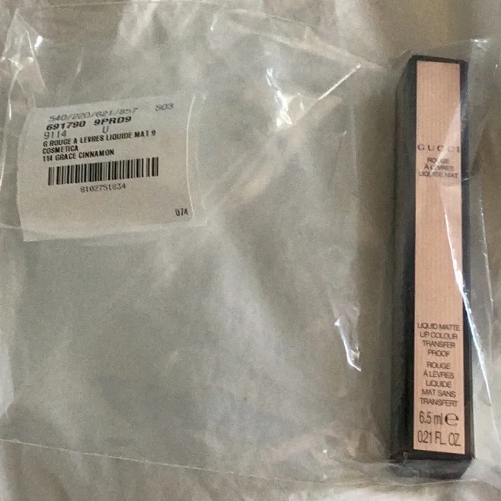 Gucci Rouge À Lèvres Liquid Matte Lipstick, Color Grace Cinnamon, NWT_6